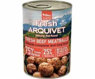 ARQUIVET Fresh Beef meatballs in sauce - vlhké krmivo pre...