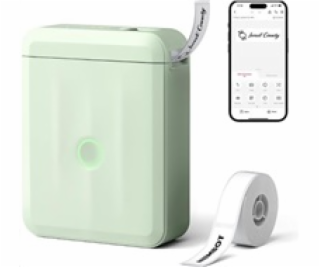 Niimbot Tlačiareň štítkov D110-M Smart, zelená + rolka št...