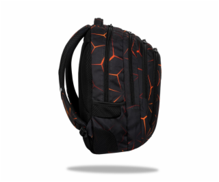 Batoh CoolPack Drafter Lava, černo/oranžový
