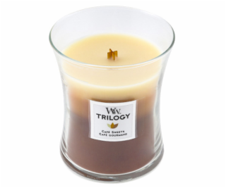 Svíčka Trilogy WoodWick, Dezert v kavárně, 275 g