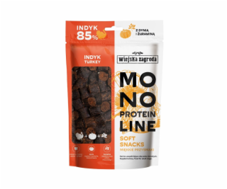 WIEJSKA ZAGRODA Monoproteín Line Soft Snacks Turkey - maš...