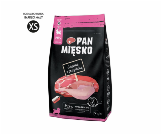 PÁN MIESKO Teľacie s prepeličkou XS - suché mäso na krája...