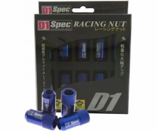 D1Spec kované D1Spec HEX Alu matice M12X1,25 Modré