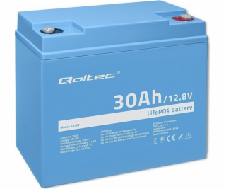 Qoltec LiFePO4 Lithium Iron Phosphate Baterie | 12,8V | 3...