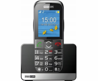 MAXCOM MM720 SE, Telefón pre seniorov, čierny, angličtina