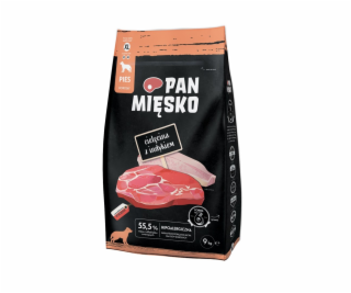 PÁN MIESKO Teľacie s morkou XL - sušené mlieko pre psov -...