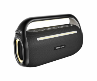 HiFuture Music Box 100 Bluetooth Speaker + 2 microphones ...