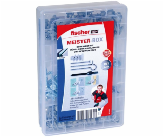 Meister-Box GK + Schrauben + Haken, Dübel