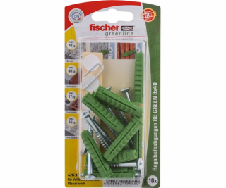 Regalbefestigung RB GREEN 8x40 K, Dübel