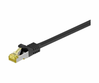 RJ-45 Patchkabel Cat 6.a S/FTP (PIMF), mit Cat.7 Rohkabel