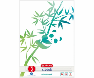Herlitz 03 Pracovná podložka A4 GREENline 50 listov praví...