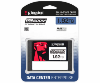  Kingston 1,92TB DC600M 2,5palcový SATA3 SSD - Solid Stat...