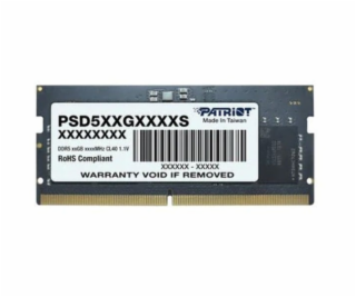 Patriot SO-DIMM 32GB DDR5-4800, RAM