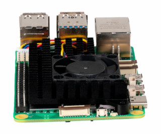 Joy-IT Aktivní chladicí jednotka pro Raspberry Pi 5, chla...