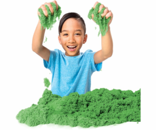 Spin Master Kinetic Sand - zelená taška, hrací písek