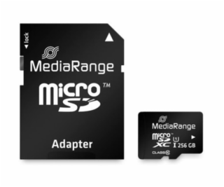 MediaRange 256GB microSDXC, paměťová karta