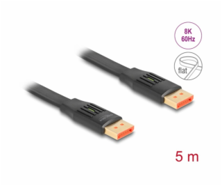 Plochý kabel DeLOCK DisplayPort 8K 60Hz
