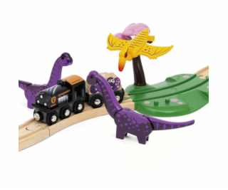 BRIO World Dinosaur Adventure Set, vlak