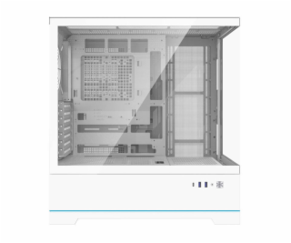 Počítačová skříň Darkflash DY451 bez ventilátorů (bílá)