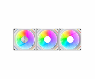 Počítačové ventilátory Darkflash Gauss G24 3 v 1 (bílé)