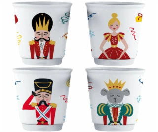 Bialetti set 4 šálků Louskáček