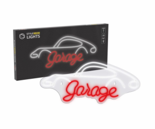 MANTA GARAGE, LED Neon plexi dekorácia