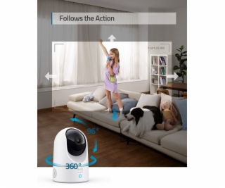 Eufy Indoor Cam 2K Pan & Tilt White (T8410322)