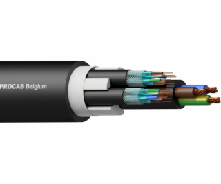 Procab  PNC2527/1 Hybridní kabel: 2 x LAN a napájení – 2 ...