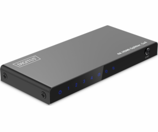 Digitus DIGITUS HDMI Splitter 1x4 4K/60Hz HDCP 2.3 ovládá...