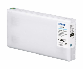 Atramentová kazeta Epson azúrová T 43U 200 ml T 43U24N