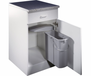 Odpadkový koš Wesco Odpadkový koš s dvířky, 19l, šedý Var...