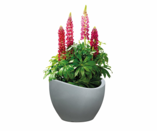 Hrniec Scheurich Stony Grey, plast, O 50 cm, sivý