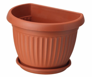 Hrniec Form Plast Dona, plast, O 25 cm, hnedý