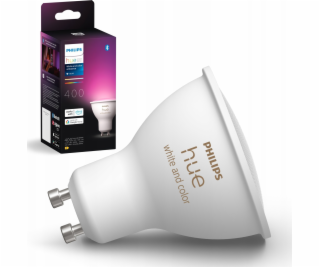 Philips Hue LED Lampe GU10 400lm White Color Amb.