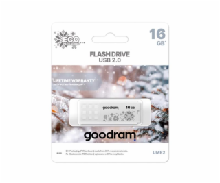 GOODRAM FLASHDRIVE 16GB UME2-WINTER WHITE USB 2.0