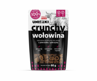 UNISZKI Crunchy Hovězí s petrželí a kopřivou - pochoutka ...