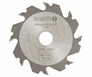 Kotoučová fréza - 8, 20 mm, 4 mm - 3165140013802 BOSCH