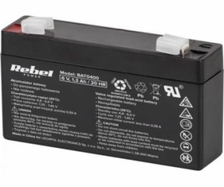 Rebel Akumulator 6V/1.3Ah (BAT0400)