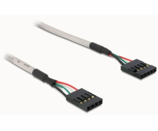 DeLock interný USB kábel samica / samica 4pin/5pin 50cm