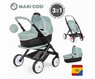 Wózek 3 w 1 zielony Maxi Cosi Quinny