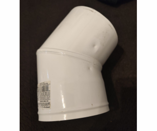 SpiroFlex 80/125 koleno dvojstenné 45 biele KOLENO DVOJst...