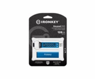 P200/128GB/145MBps/USB 3.2/USB-A/+ Adaptér/Modrá