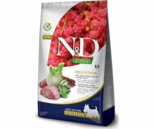N&D QUINOA DOG Digestion Lamb & Fennel Mini 2,5kg granule...