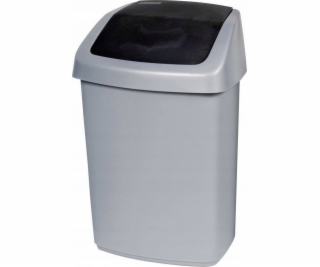 Curver Swing Top Odpadkový koš 50l stříbrná/šedá