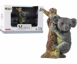 Import figurky leantoys figurky koala na stromových zvířa...