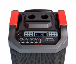 Přenosný reproduktor na vozík Aiwa černý (KBTUS-608)