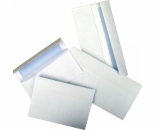 Herlitz C6 NK obálky (mokré uzavřené) bílé 1000 ks.