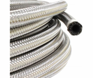Kábel TurboWorks AN8 11mm RUBBER oceľový oplet