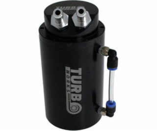 Záchytná nádrž na olej TurboWorks 0,7L 10mm TurboWorks Black