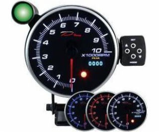 Depo hodinky DEPO PK série DUAL 115MM Otáčkoměr